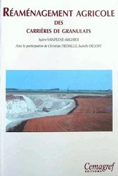 Réaménagement agricole des carrières de granulats