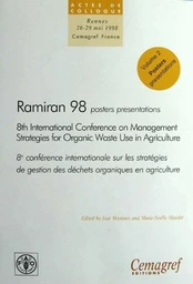 Ramiran 98 actes de la 8e conférence internationale sur les stratégies de gestion des déchets organiques en agriculture