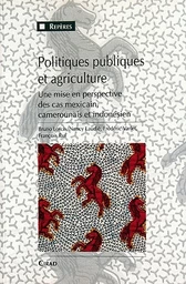 Politiques publiques et agriculture